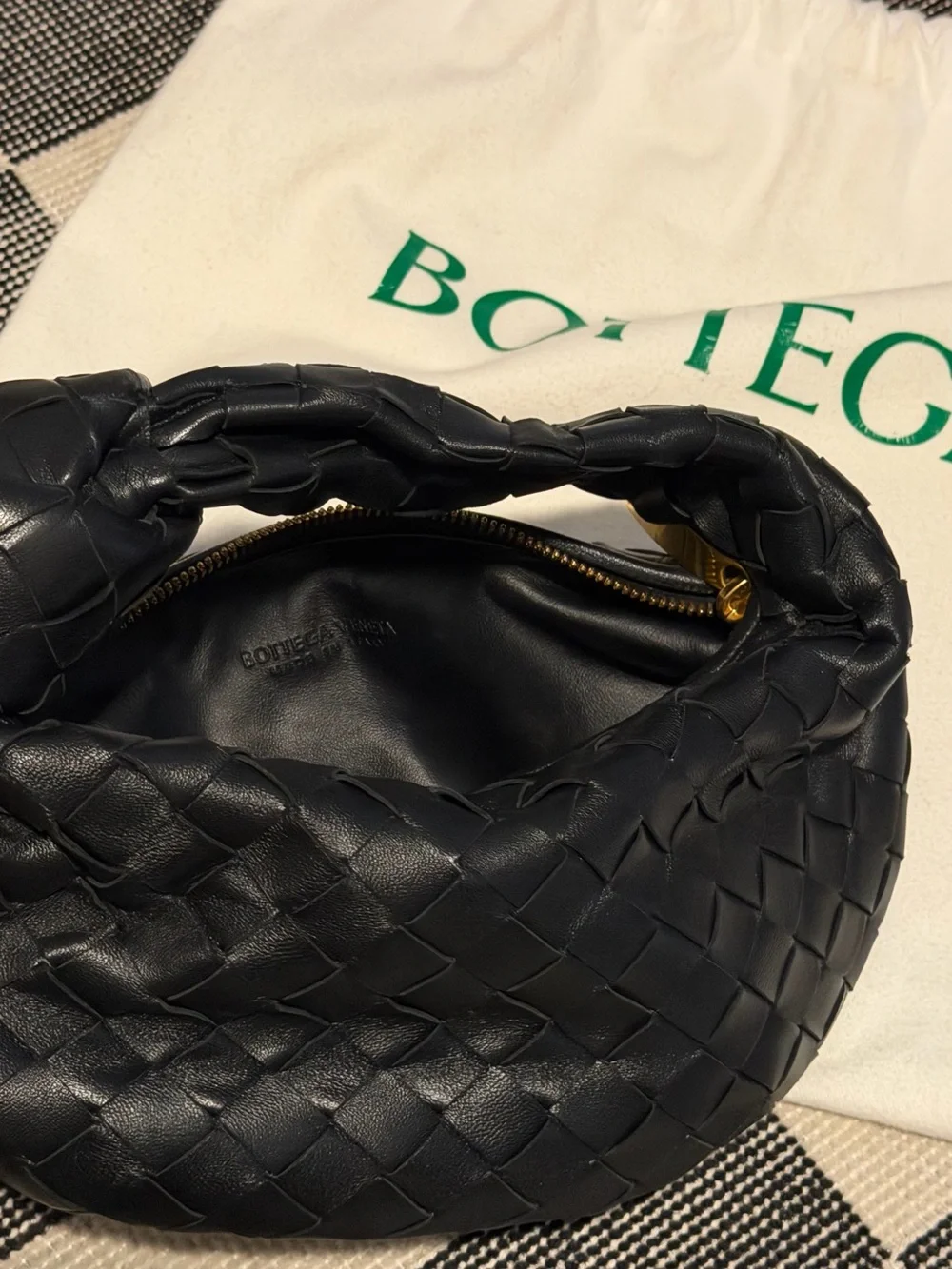Bottega Veneta Mini Jodie Leather Hobo